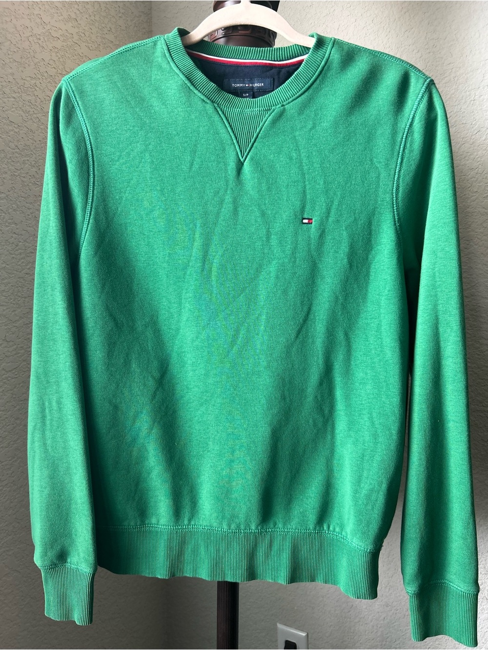 Tommy Hilfiger Women’s Green Crewneck Sweatshirt